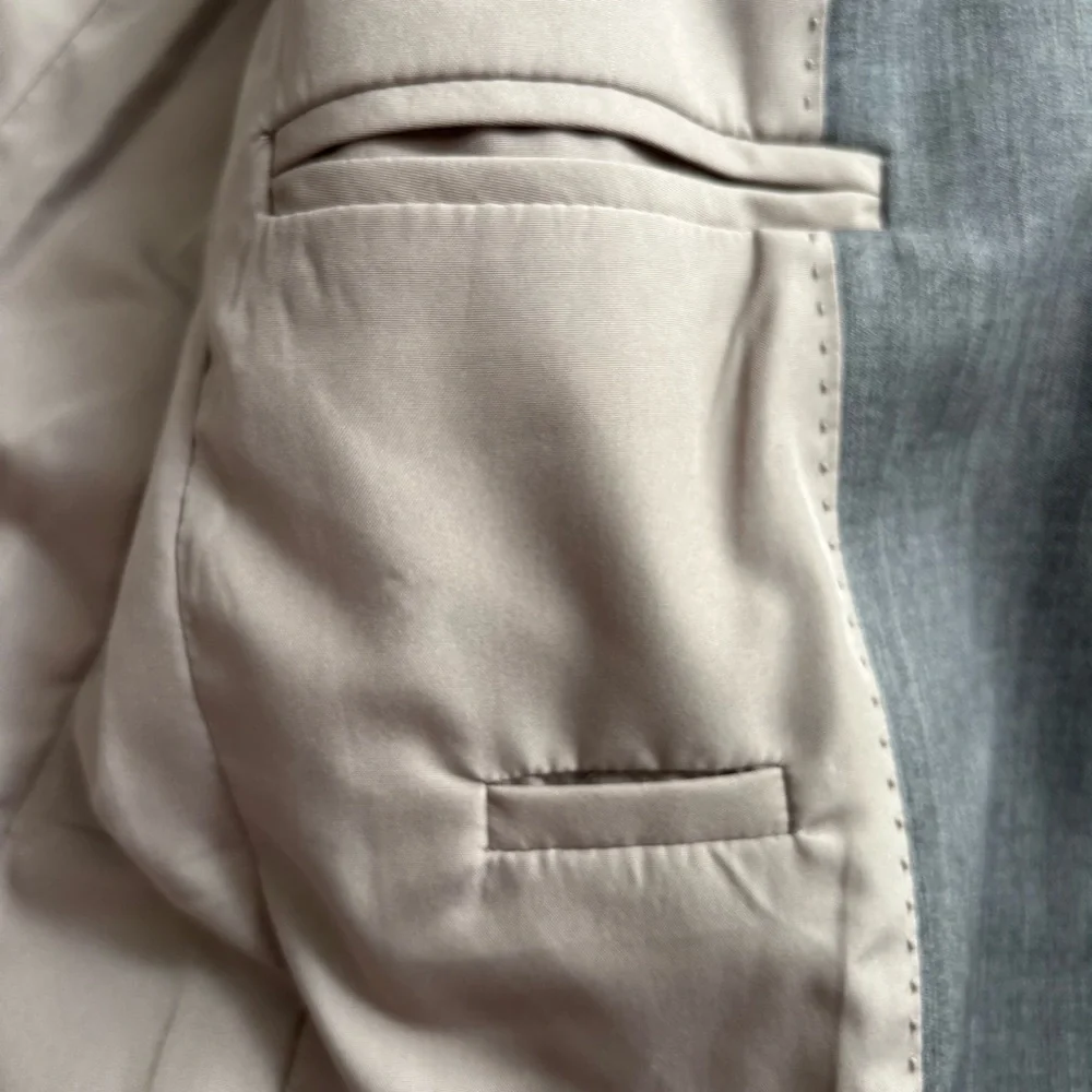 J Crew Wool-Blend Blazer Classic Suit Jacket - Picture 4 of 5